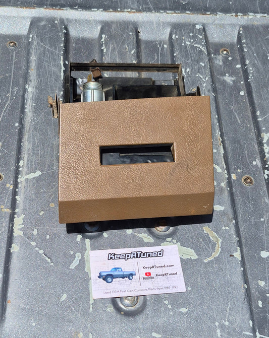 Trim - Ash Tray Cover (Spice Tan) + Ash Tray Assembly