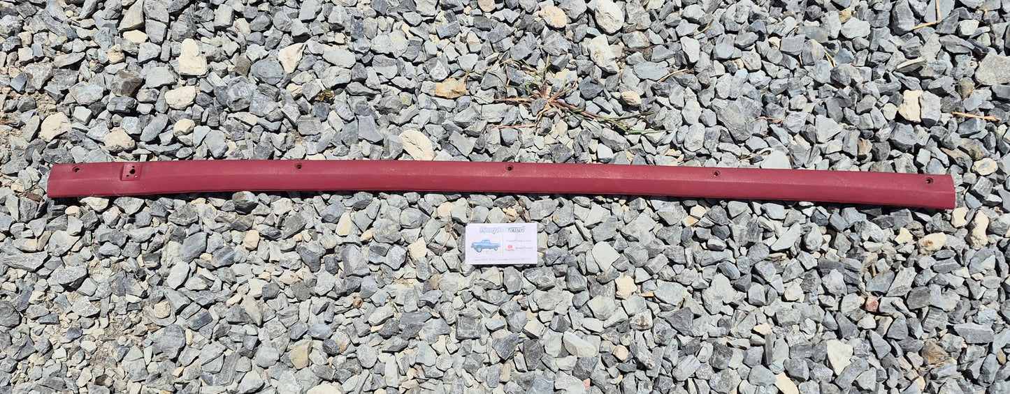 Headliner Trim - Above Rear Window (Red) 89-93 Dodge Ram 1st Gen Cummins