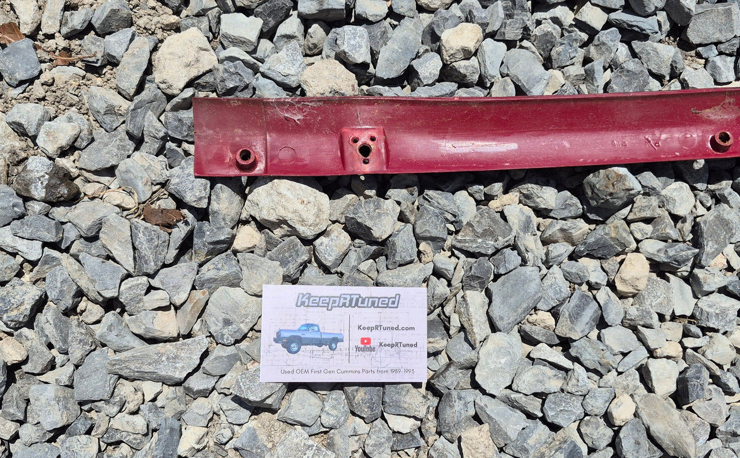 Headliner Trim - Above Rear Window (Red) 89-93 Dodge Ram 1st Gen Cummins
