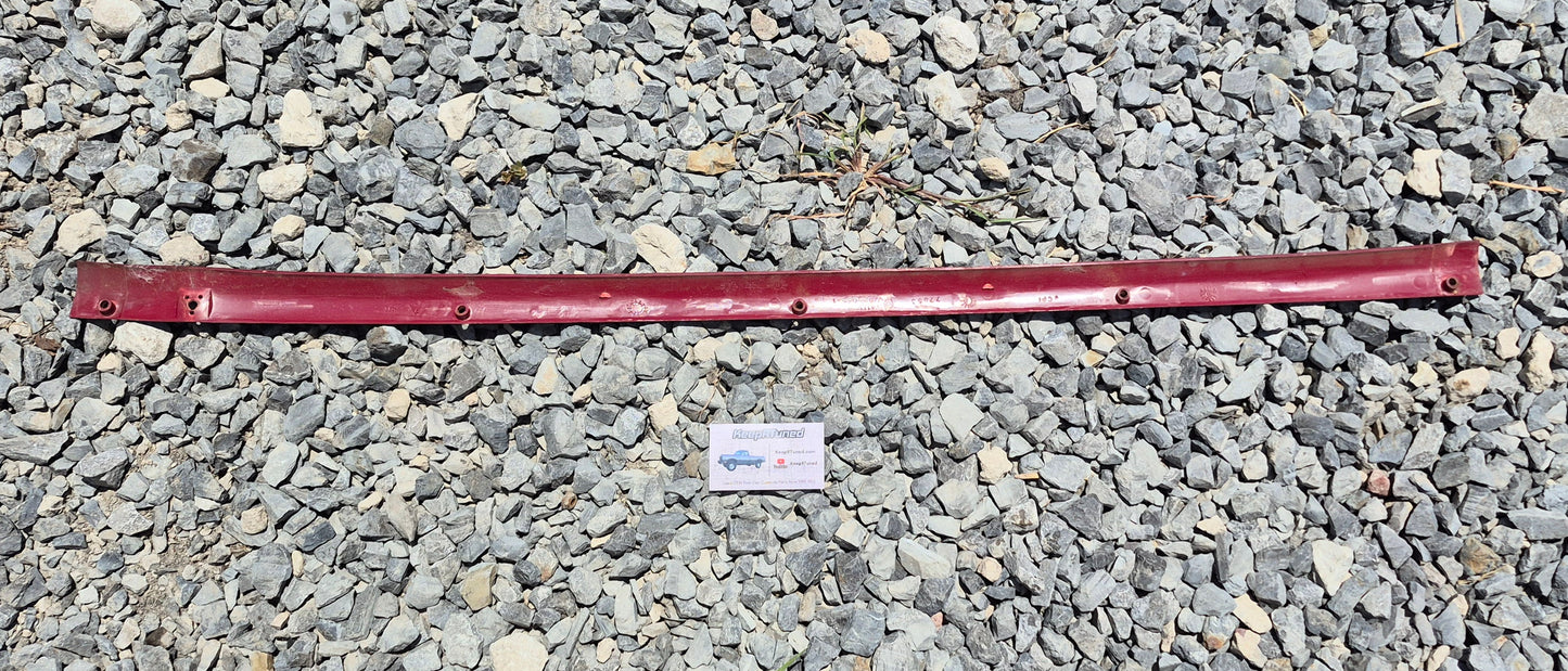 Headliner Trim - Above Rear Window (Red) 89-93 Dodge Ram 1st Gen Cummins