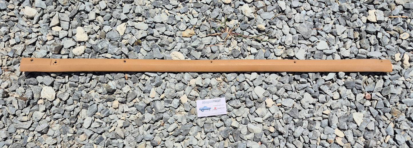Headliner Trim - Above Rear Window (Spice Tan) 89-93 Dodge Ram 1st Gen Cummins