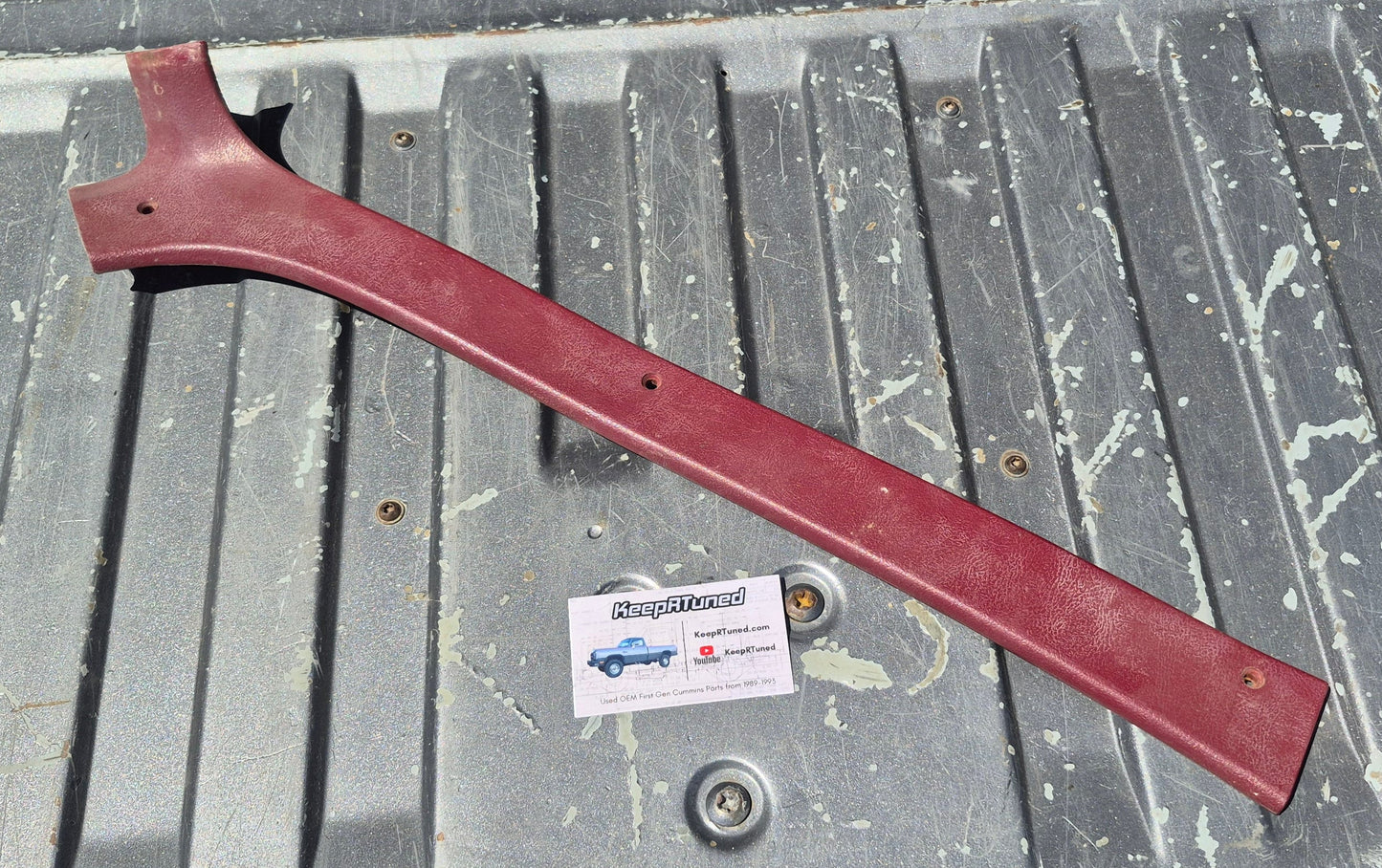 Headliner Trim (Above Passenger Door, Red)