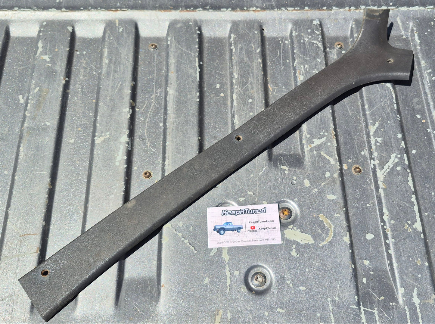 Headliner Trim (Above Drivers Door, Grey)