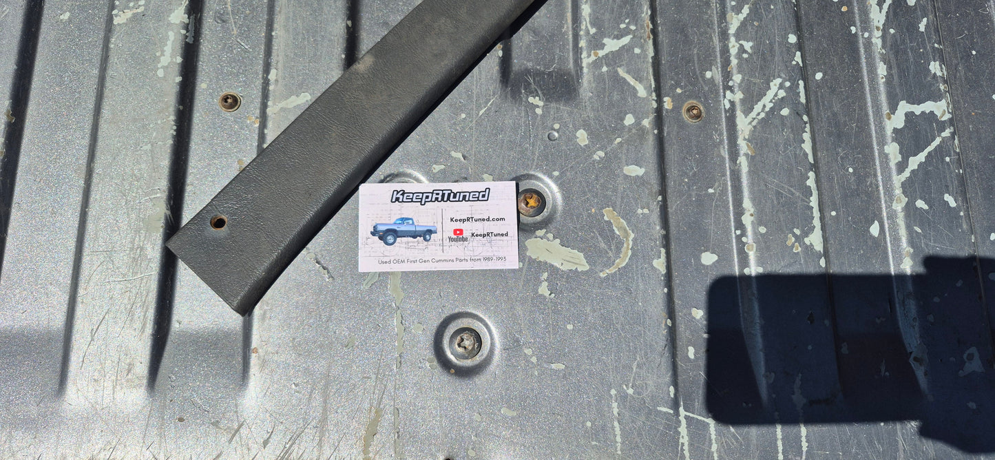 Headliner Trim (Above Drivers Door, Grey)