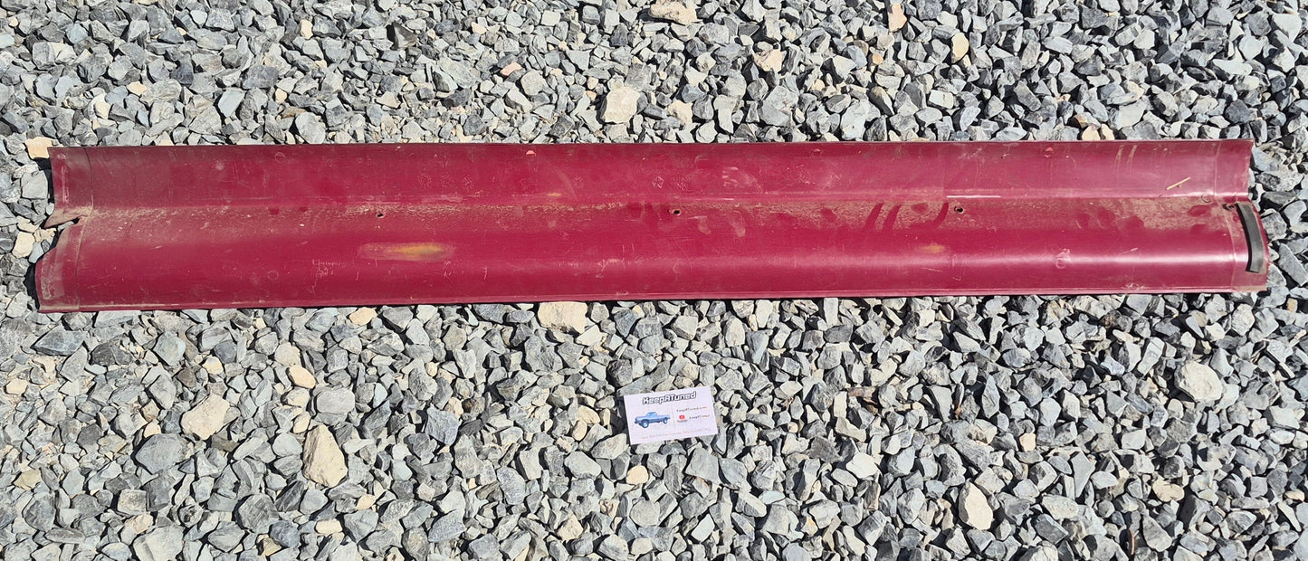 Trim Below Rear Window Red 89-93 Dodge Ram 1st Gen (Read)