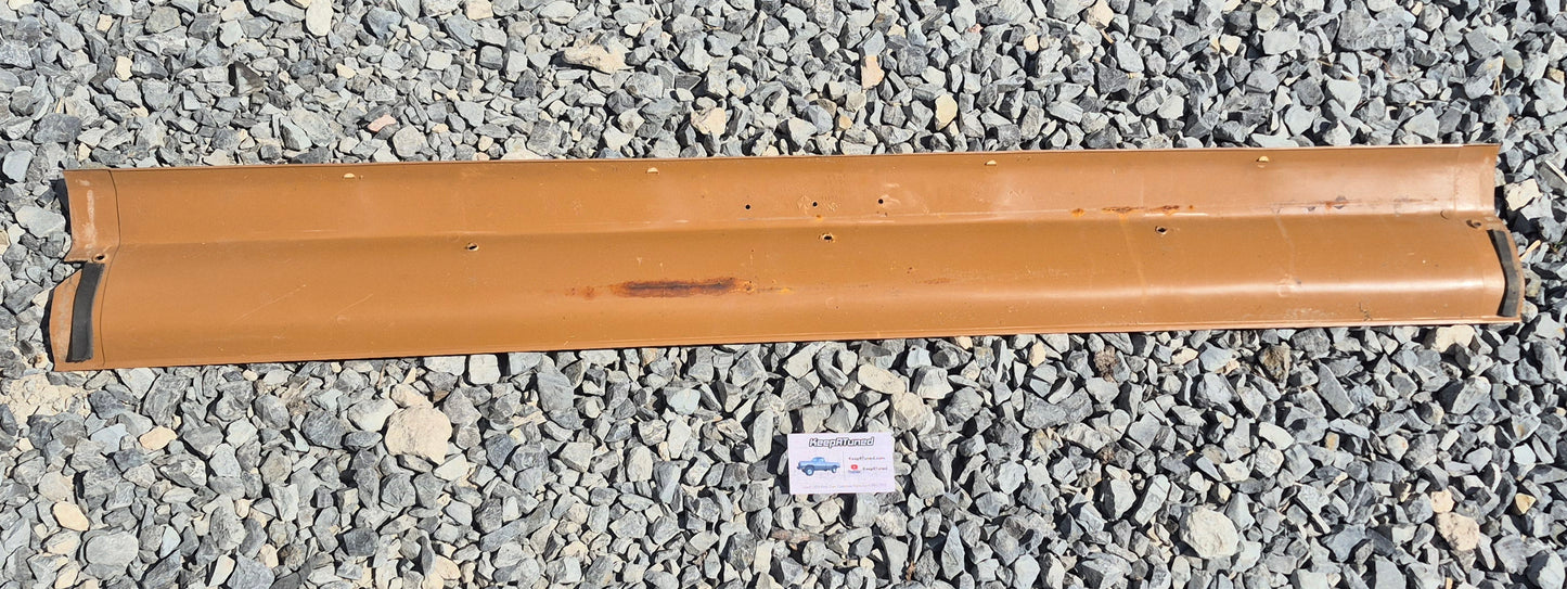 Trim Below Rear Window Tan 89-93 Dodge Ram 1st Gen (Read)