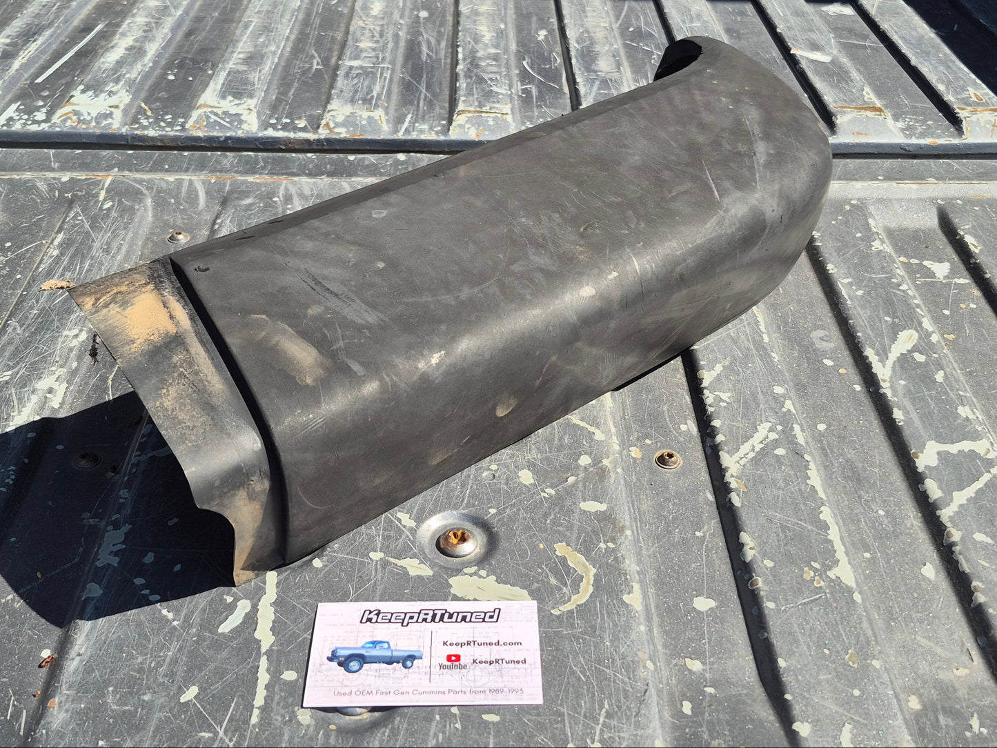 Bumper Pad Trim End Driver Side LE 91-93 Dodge Ram 1st Gen Cummins