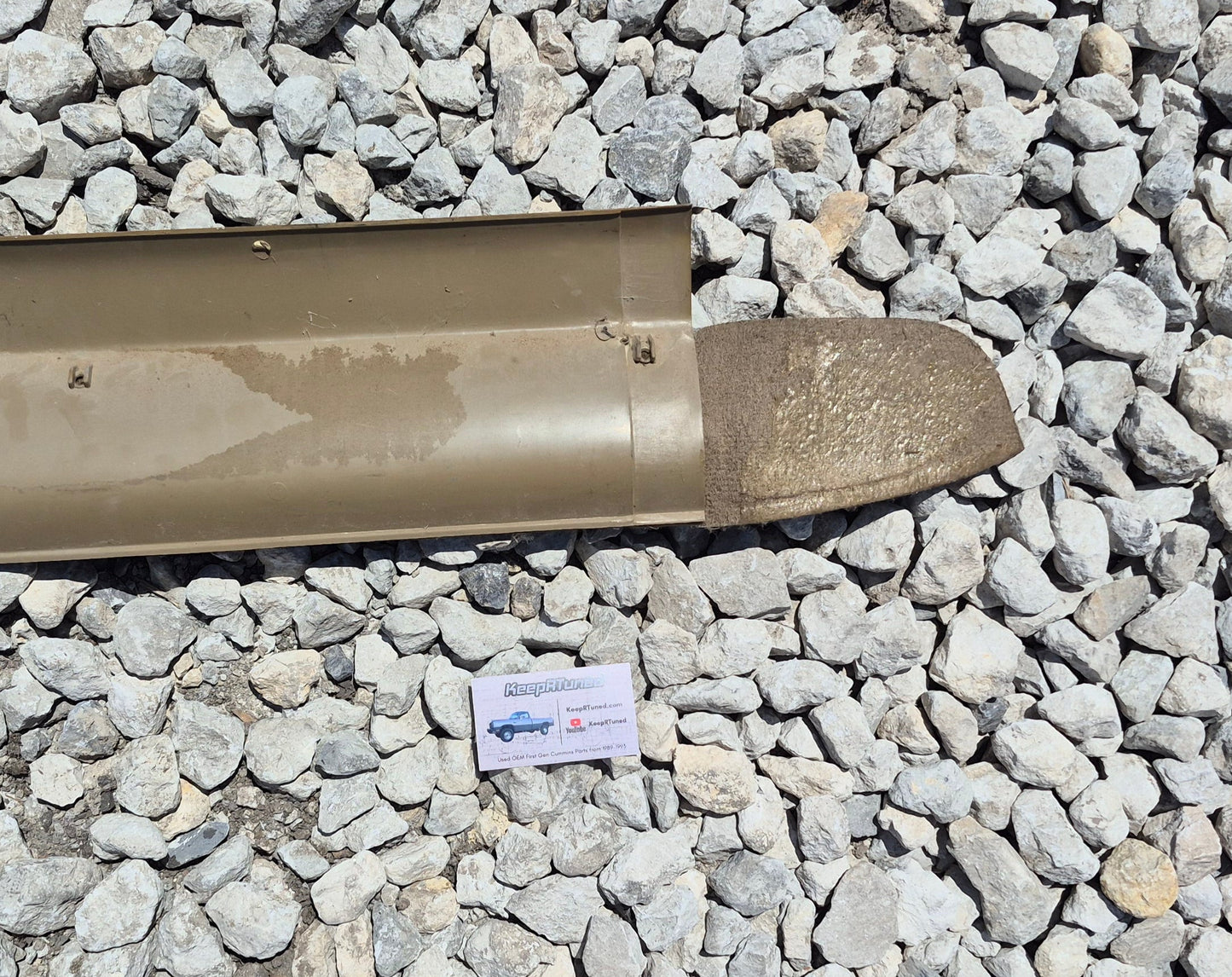 Trim Below Rear Window Carpeted Tan 89-93 Dodge Ram 1st Gen (Read) (Copy)