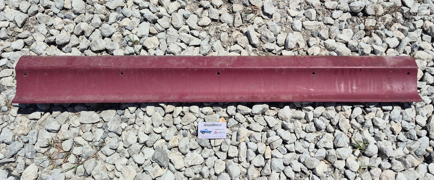 Trim Below Rear Window Red 89-93 Dodge Ram 1st Gen