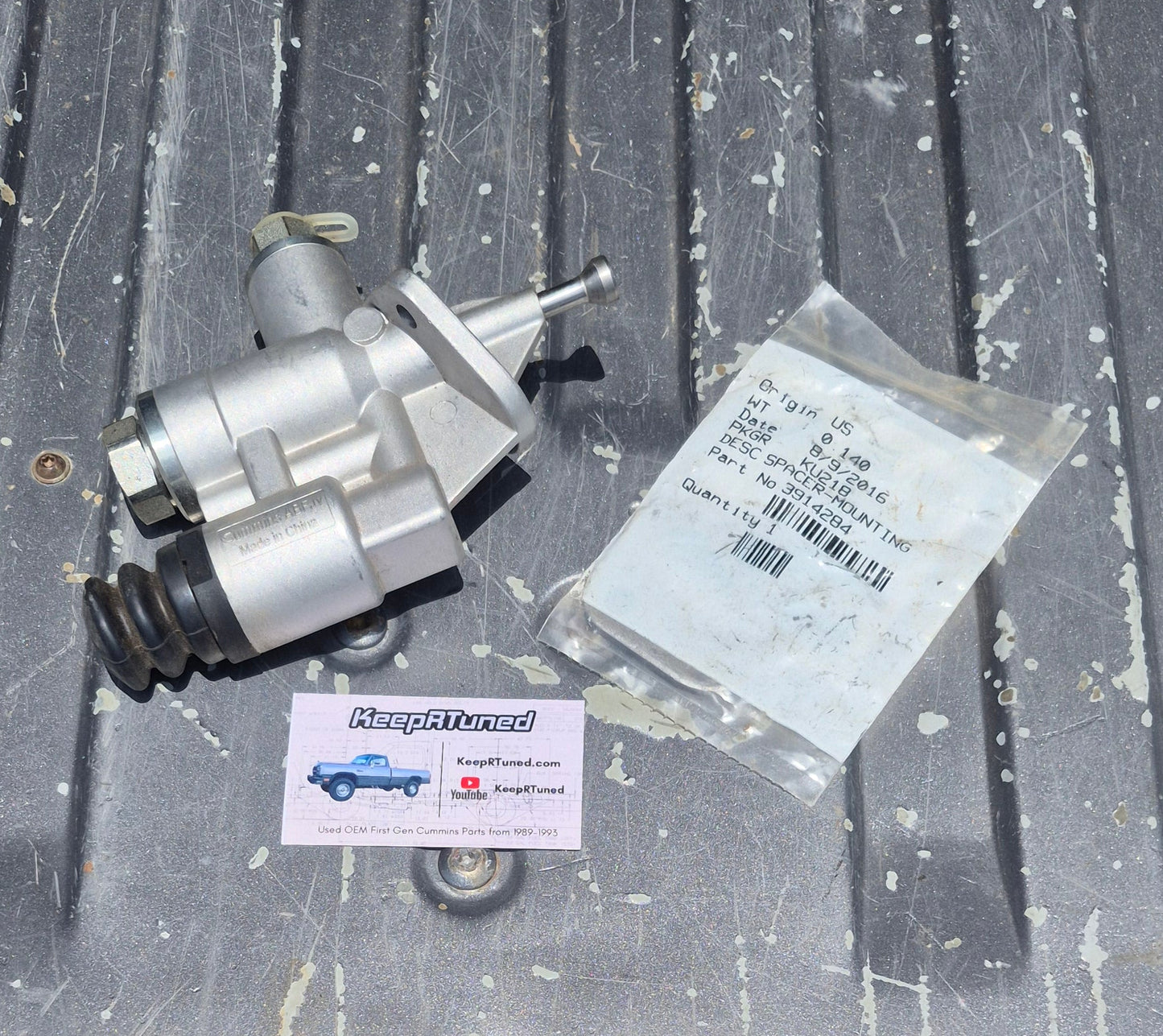 Hungry Diesel THD Low Pressure Piston Lift Pump Kit & Spacer