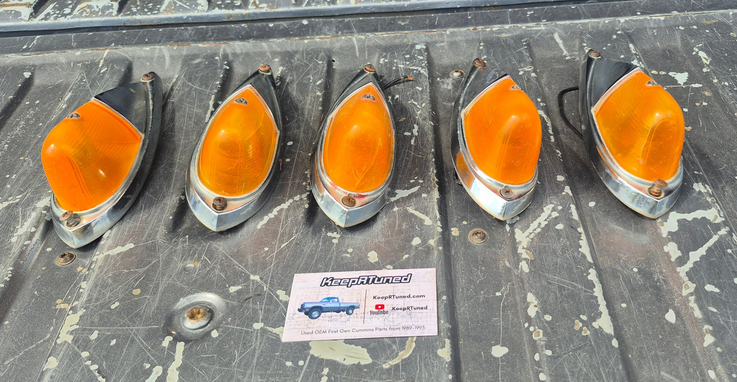 After Market Cab Light Set w/ Die Cast Housing