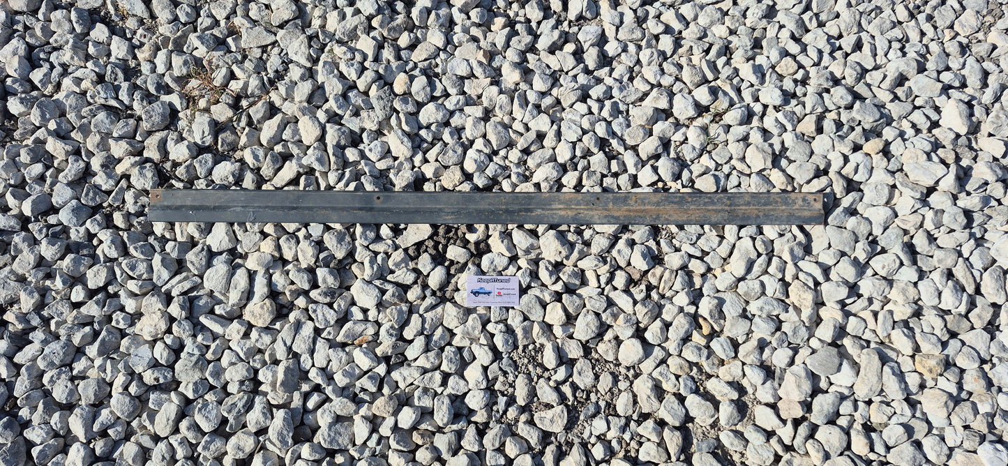 Club Cab Rear Interior Carpet Sill Plate - Gray