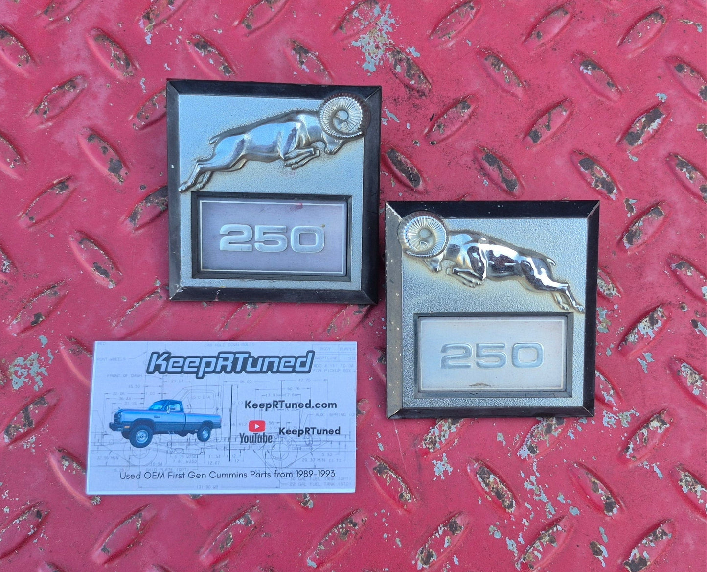 Emblem Ram 250 Set