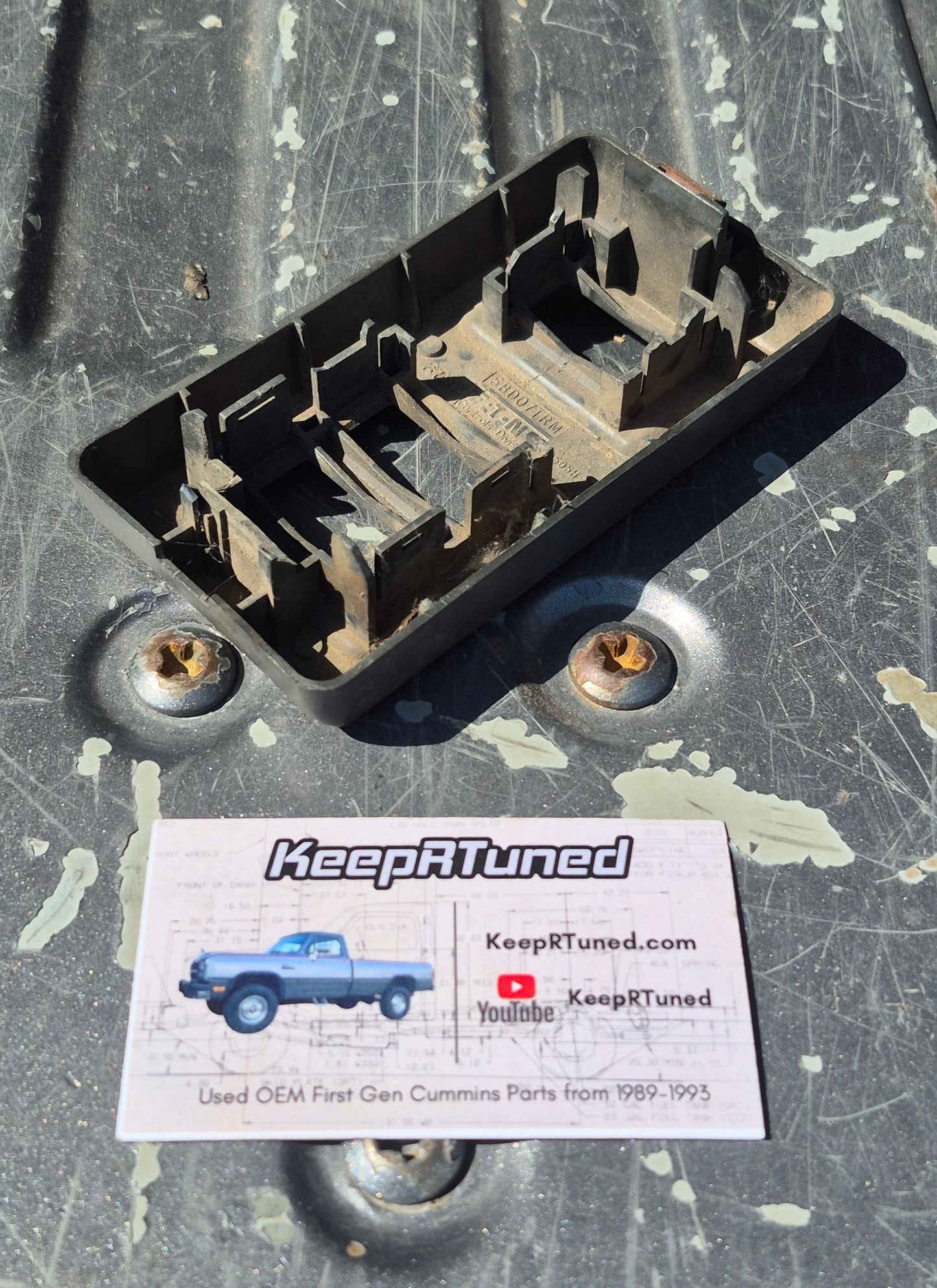 Power Door Lock Switch Bezel (Only) Passenger Side - Grey