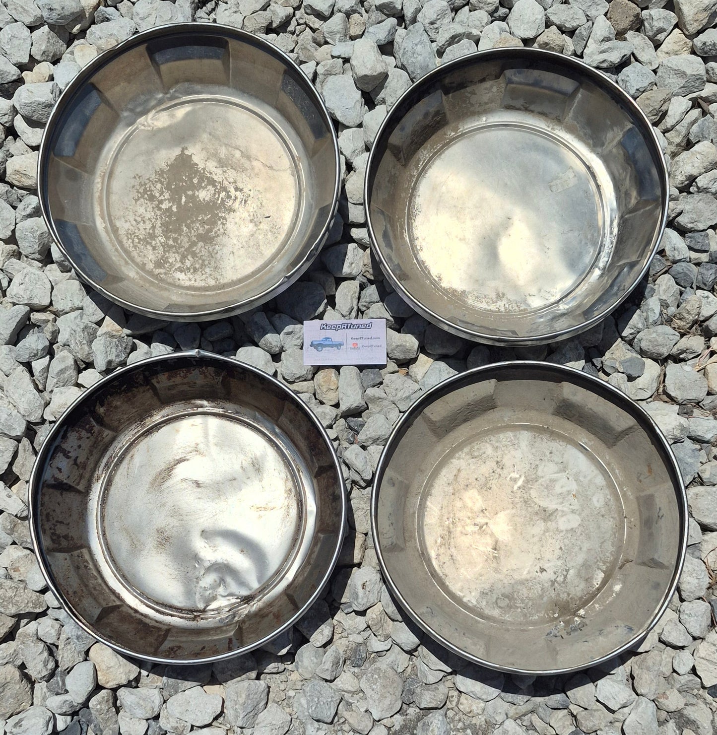 Dog Dish Hubcaps 91-93 Dodge Ram 1st Gen Cummins (read)