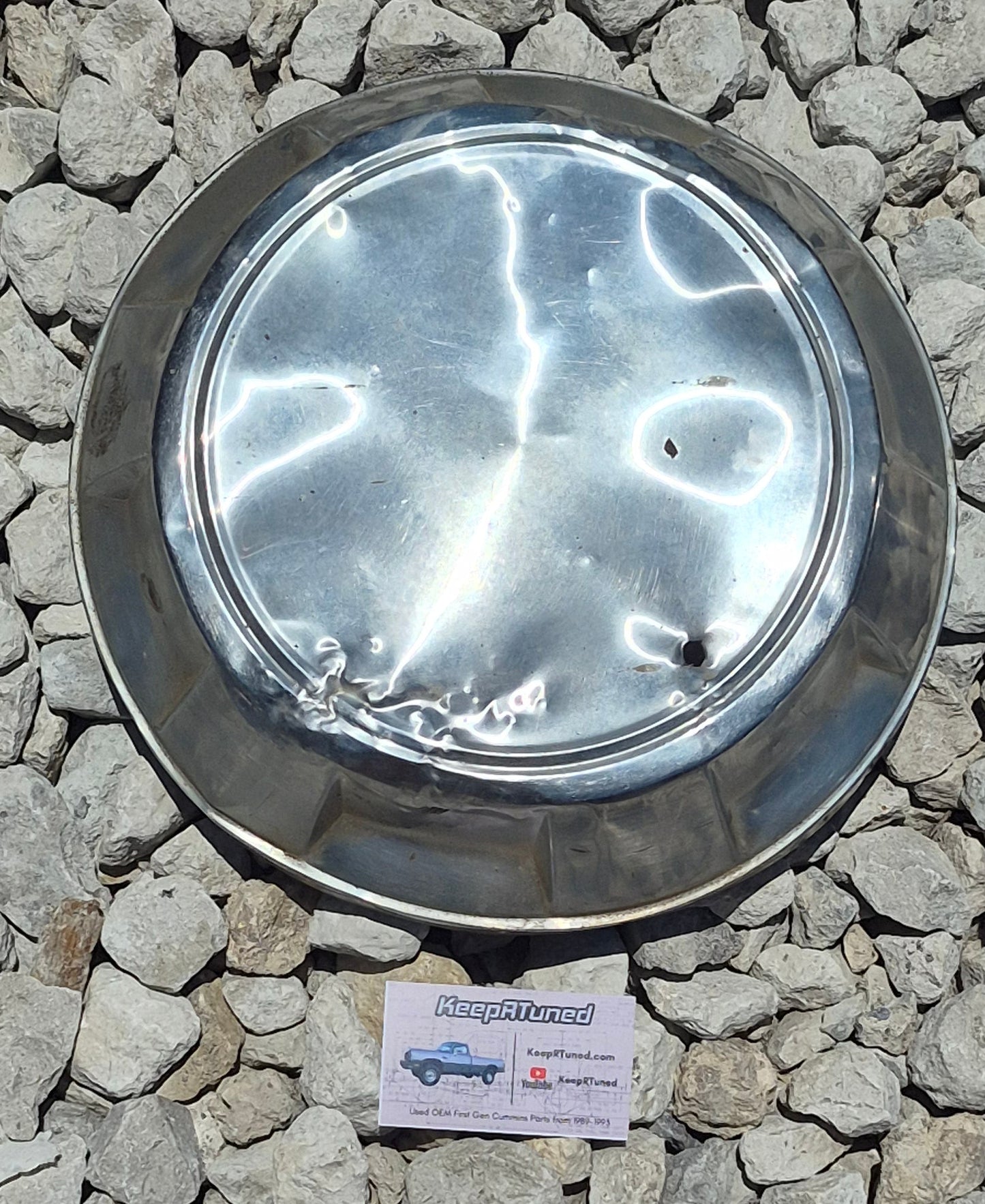 Dog Dish Hubcap 91-93 Dodge Ram 1st Gen Cummins (read) - 3