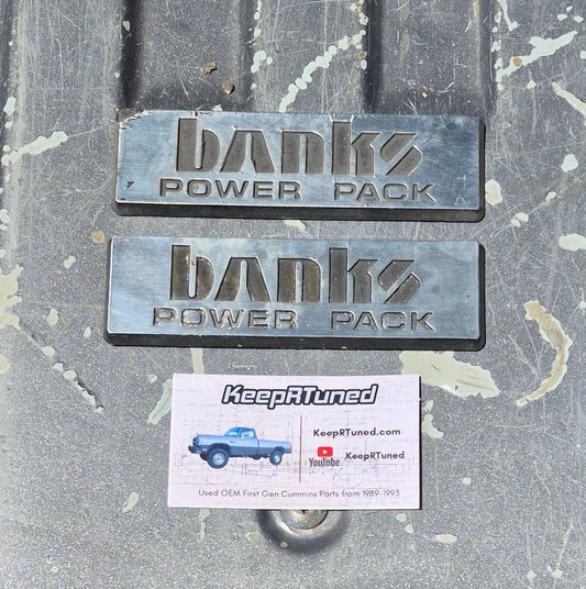 Banks Power Pack Emblem Set - Read