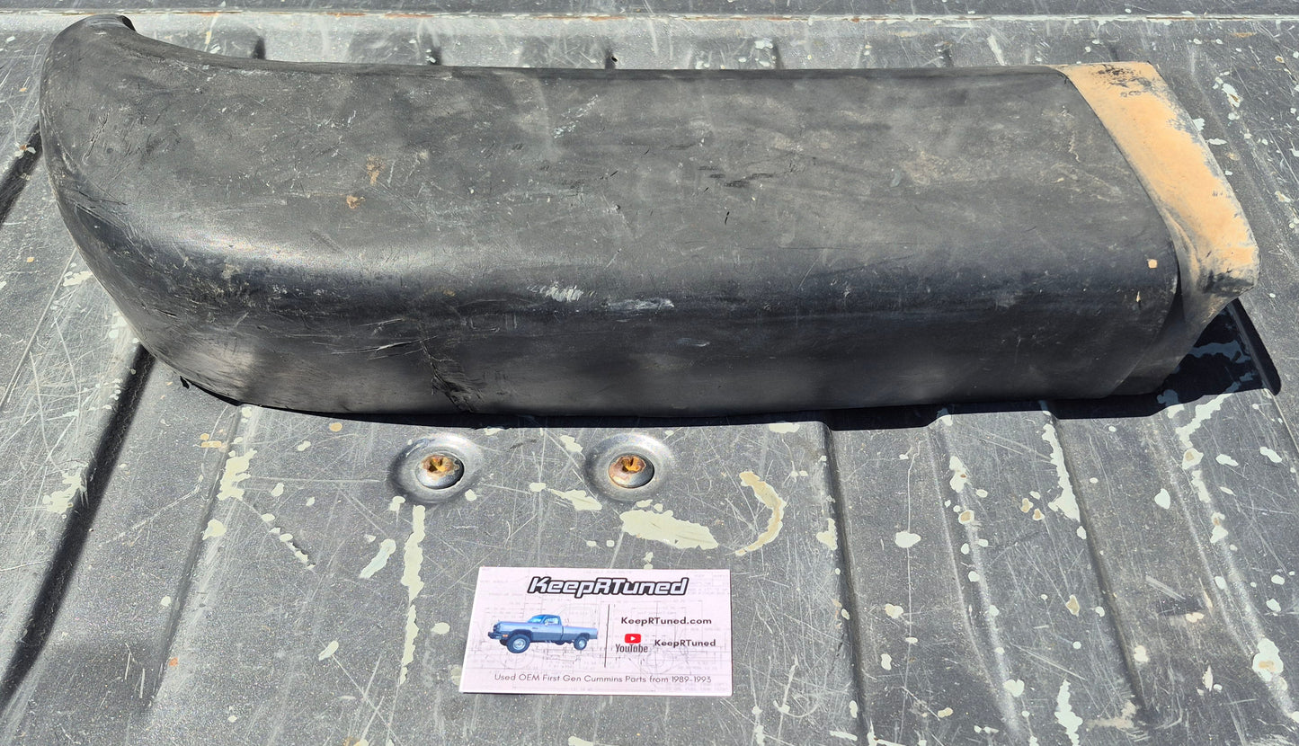 Bumper Pad Trim Ends LE 91-93 Dodge Ram 1st Gen Cummins - Read