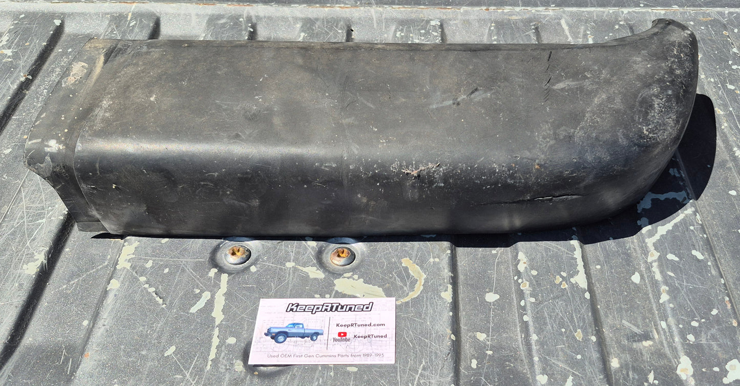 Bumper Pad Trim Ends LE 91-93 Dodge Ram 1st Gen Cummins - Read