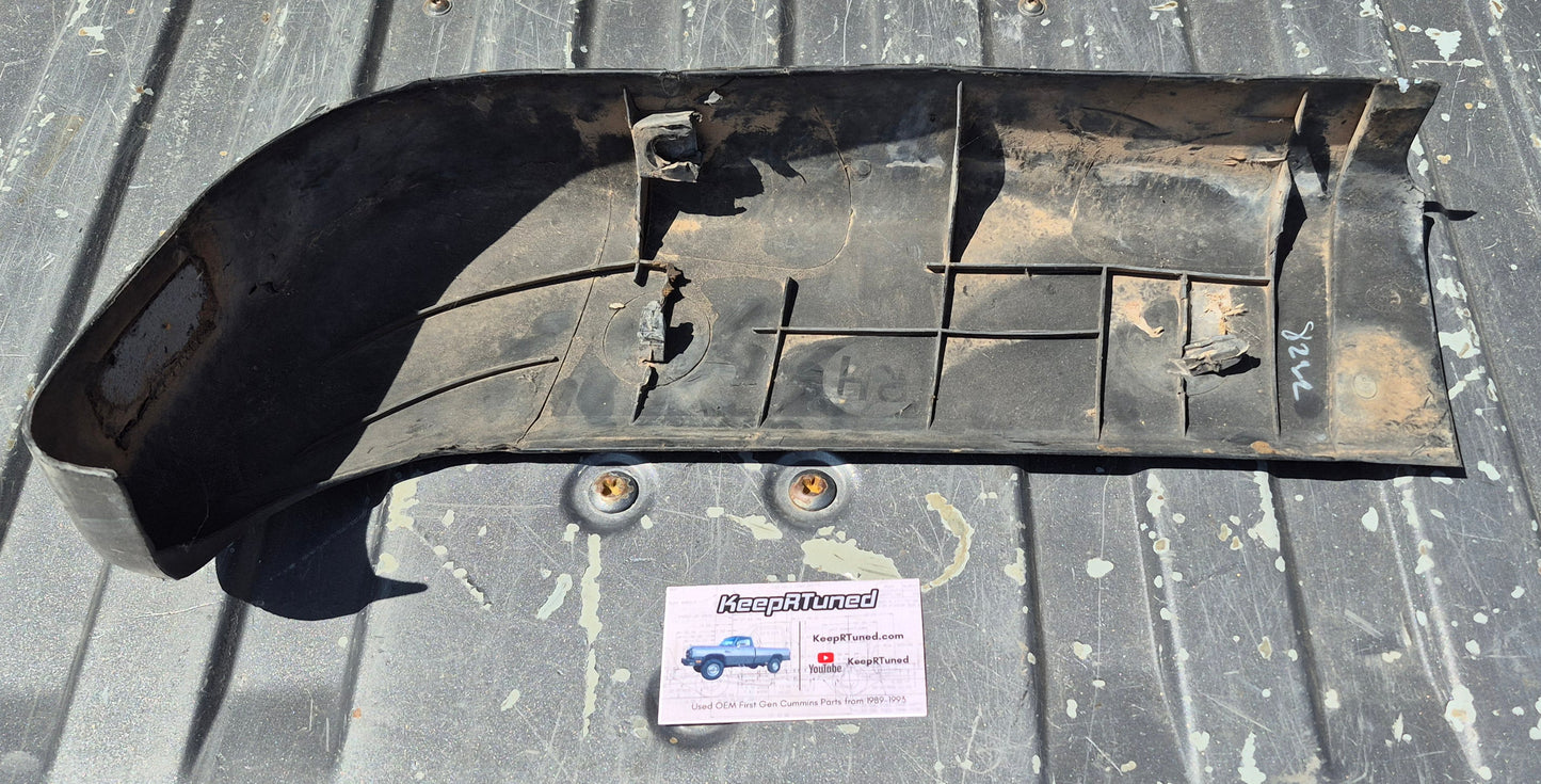 Bumper Pad Trim Ends LE 91-93 Dodge Ram 1st Gen Cummins - Read