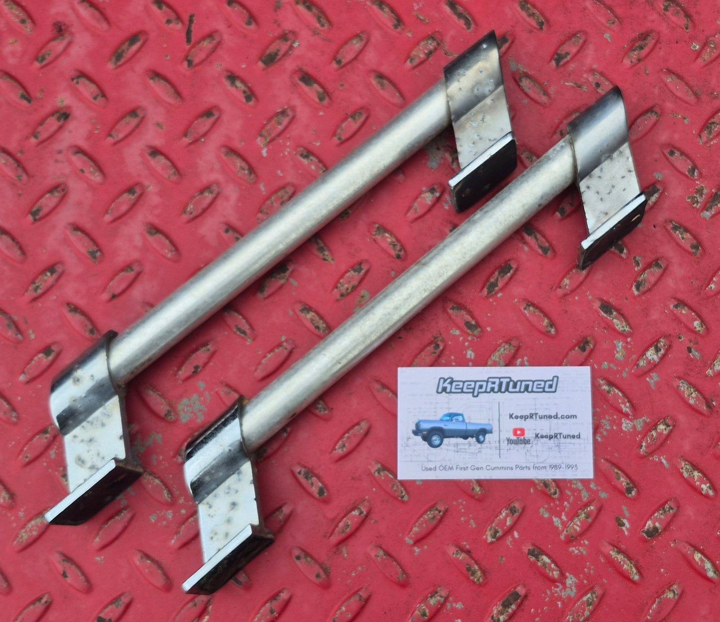 Cab Chrome Grab Handles