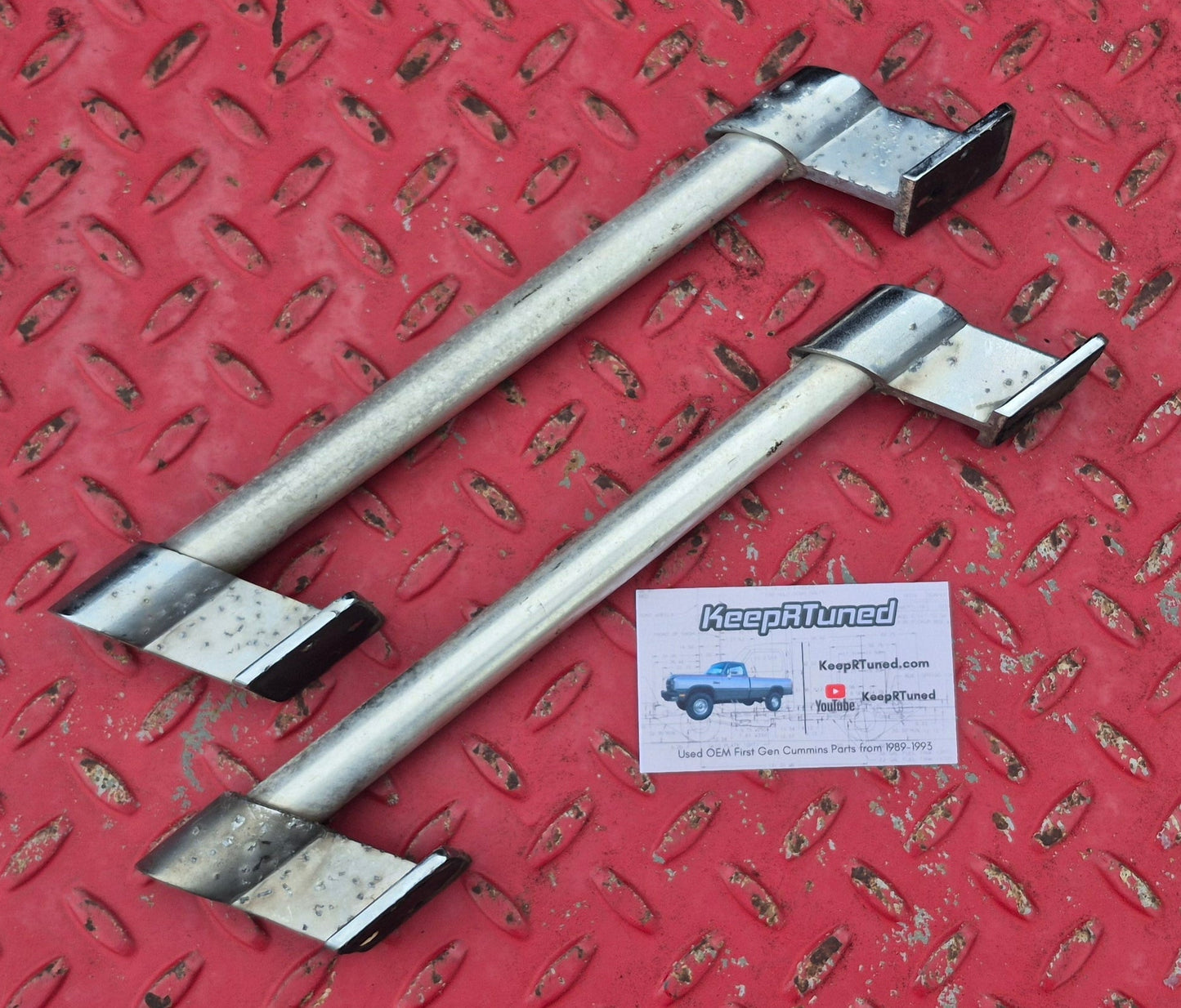 Cab Chrome Grab Handles