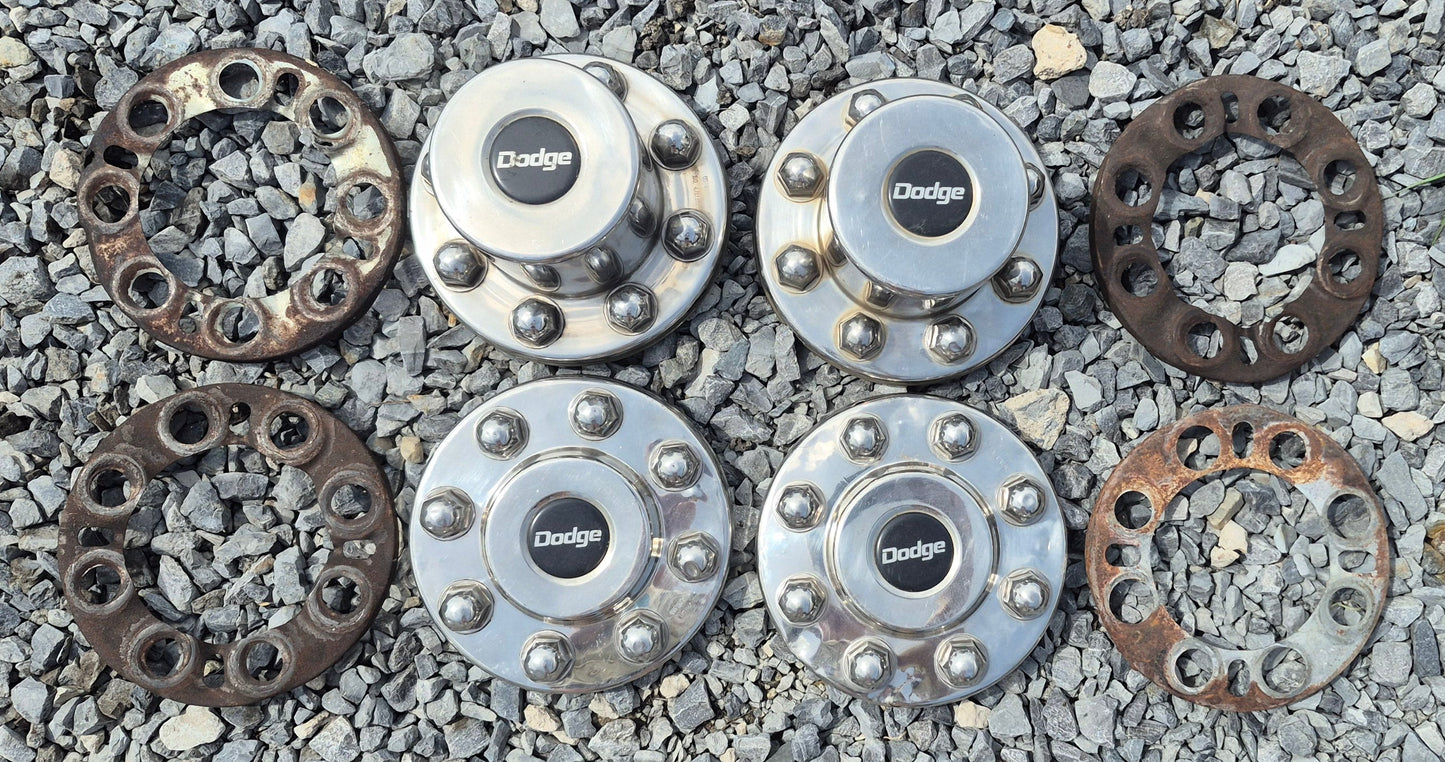 Dealer Option Wheel Caps Dually D350