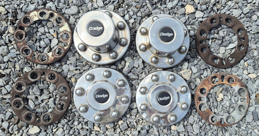 Dealer Option Wheel Caps Dually D350