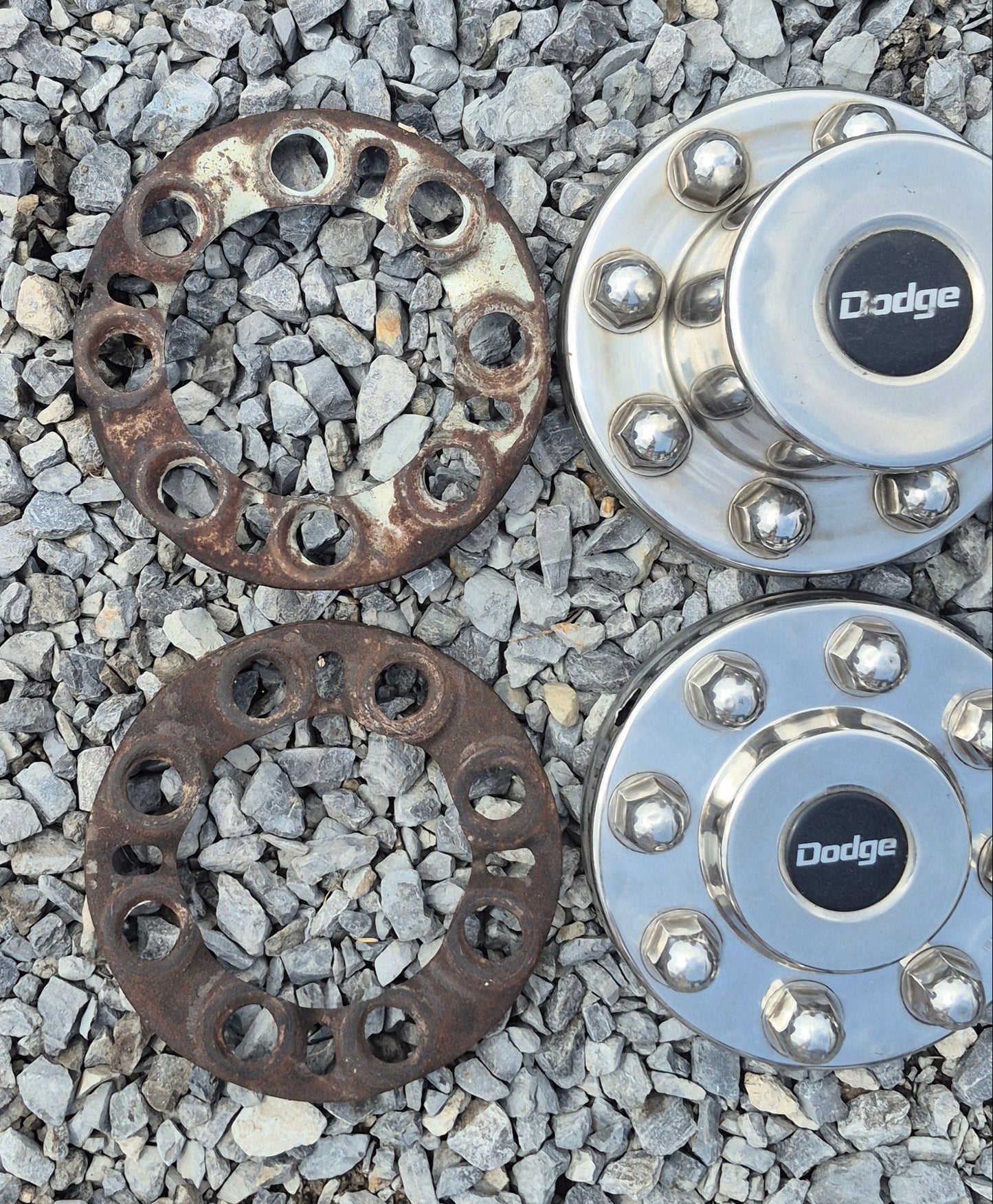 Dealer Option Wheel Caps Dually D350