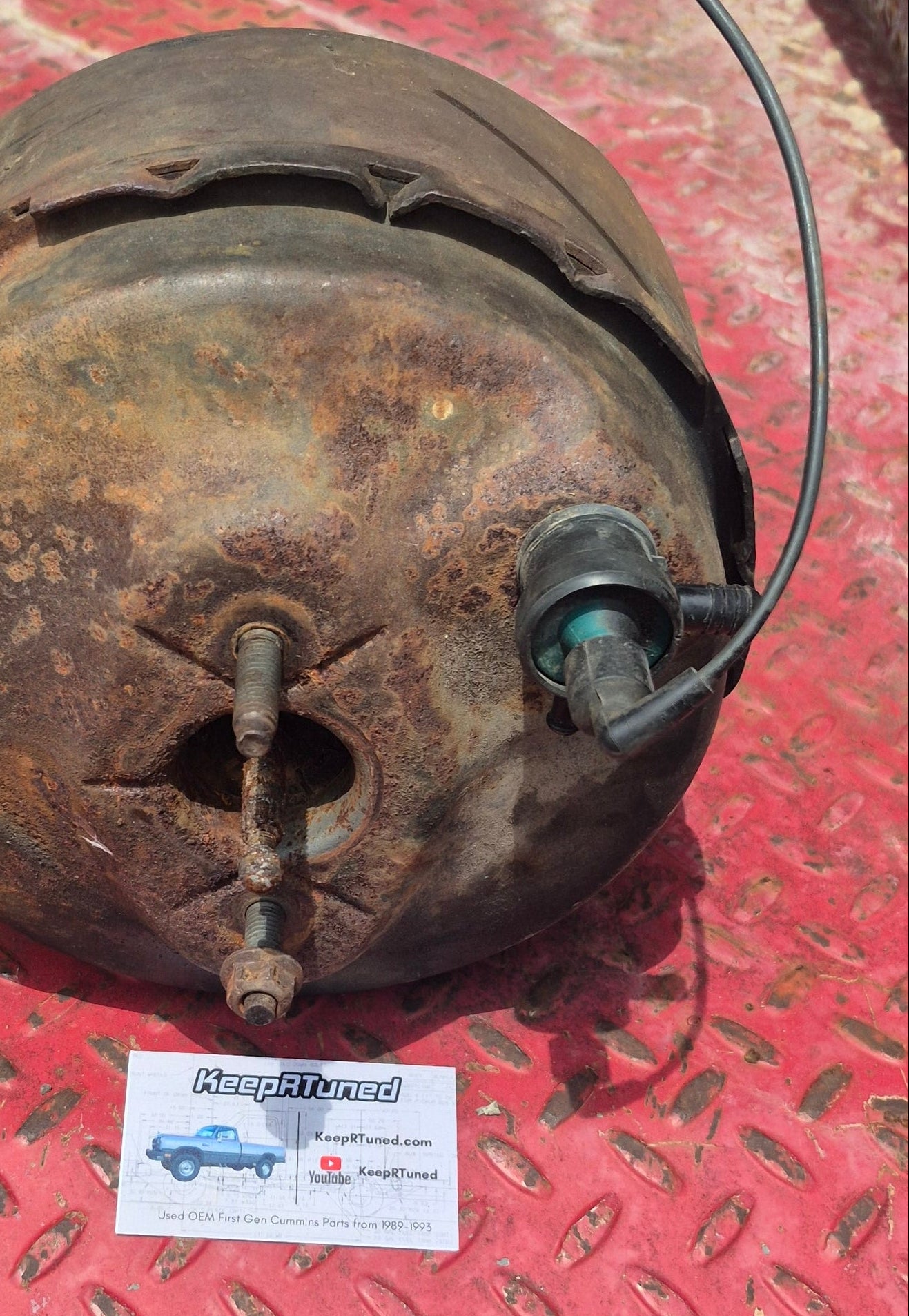 Brake Booster 89-90 First Gen Cummins (read)