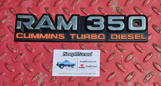 Emblem Ram 350 D350