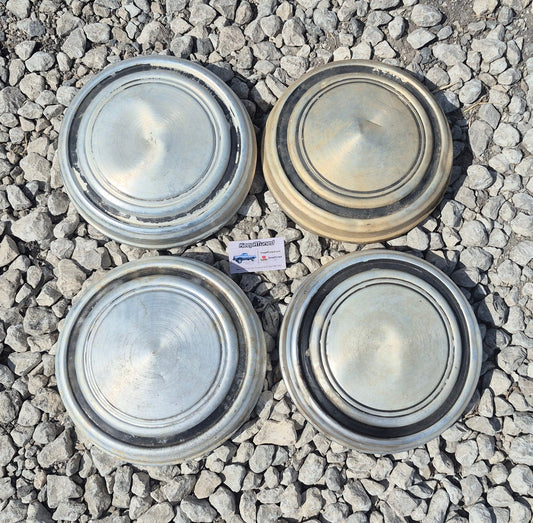 Dog Dish Hub caps 1980-1994 Ram 2WD 3/4 1 Ton D250 D350 (Set of 4)