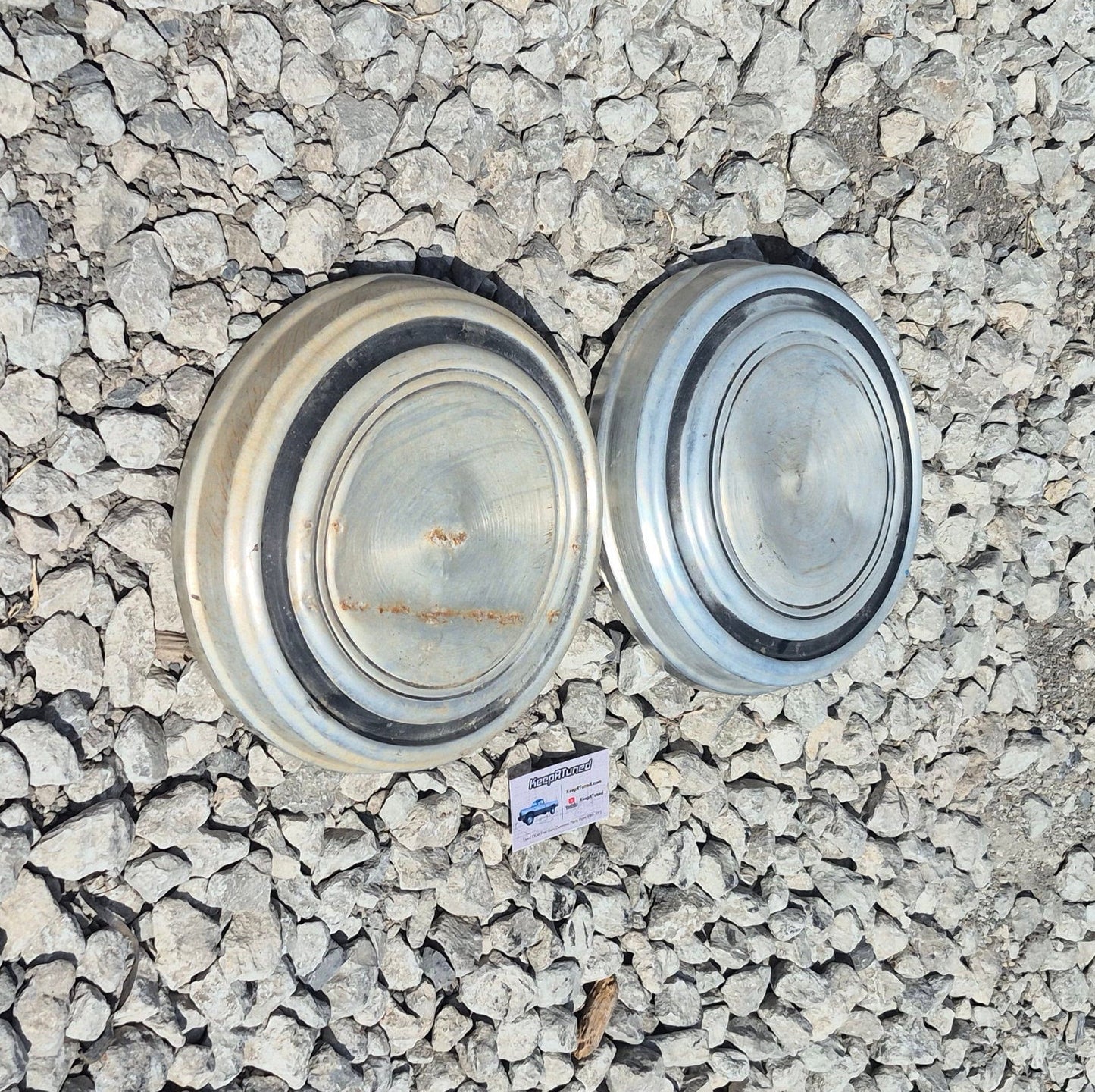 Dog Dish Hub caps 1980-1994 Ram 2WD 3/4 1 Ton D250 D350 (Set of 2)