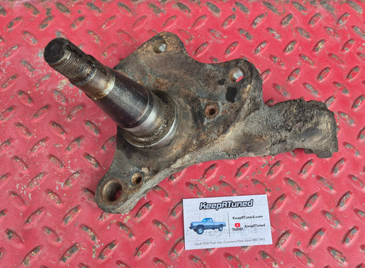 Front Spindle Passenger Side Cummins 89-93 Dodge Ram 1st Gen 4000lb Diesel