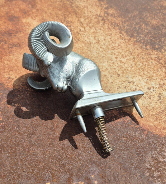 Rams Head Hood Ornament OEM (A) Used