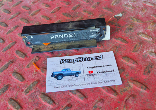 Automatic Transmission Gear Selector Indicator 91-93 Cummins (Read)