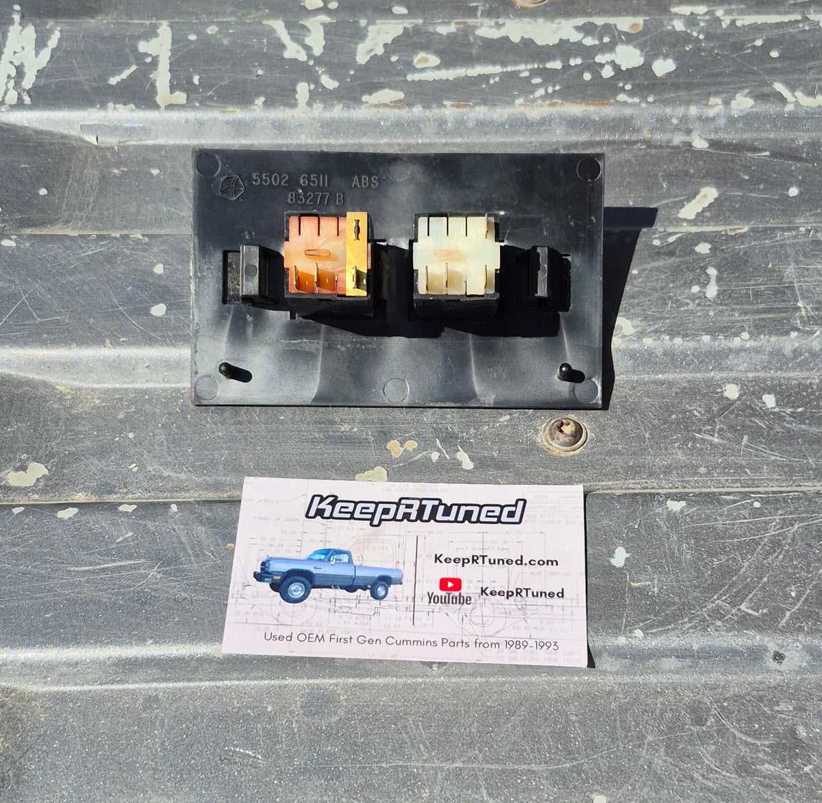 Cargo Light Switch With Overdrive (91 Auto Cummins)
