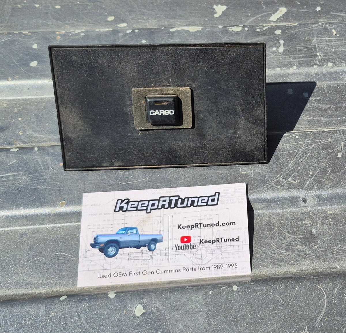 Cargo Light Switch (Manual No Overdrive) 92-93 Plug