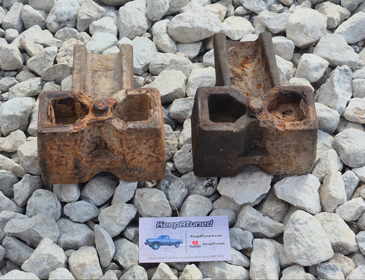 Lift Blocks 4x4 4” Factory Rear Lift Blocks Pair First Gen Cummins