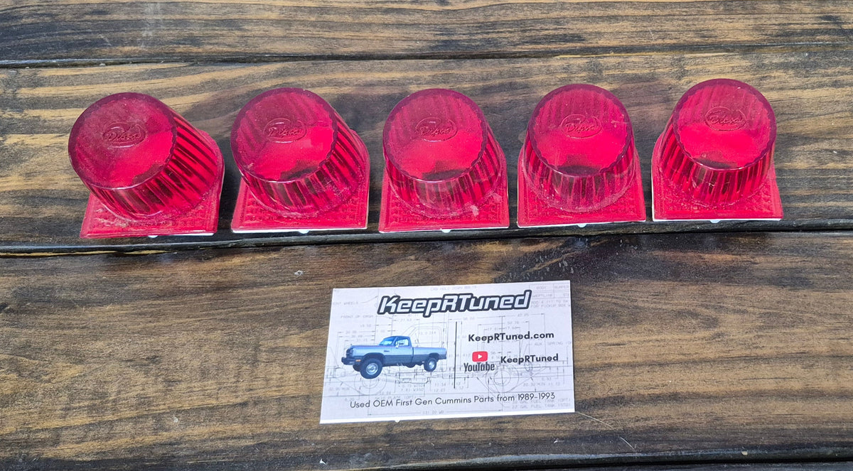 Cab Light Lenses Set Red - Dipsa (new)