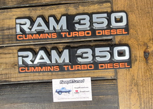 Emblems 350 D350 2WD Pair