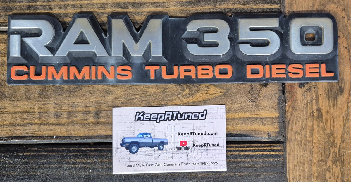 Emblem Ram 350 D350