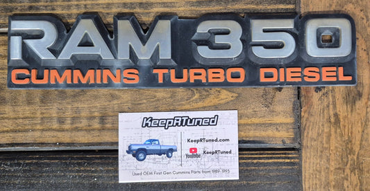 Emblem Ram 350 D350