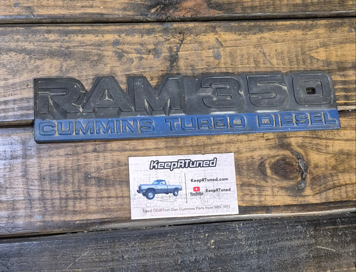 Emblem Ram 350 D350