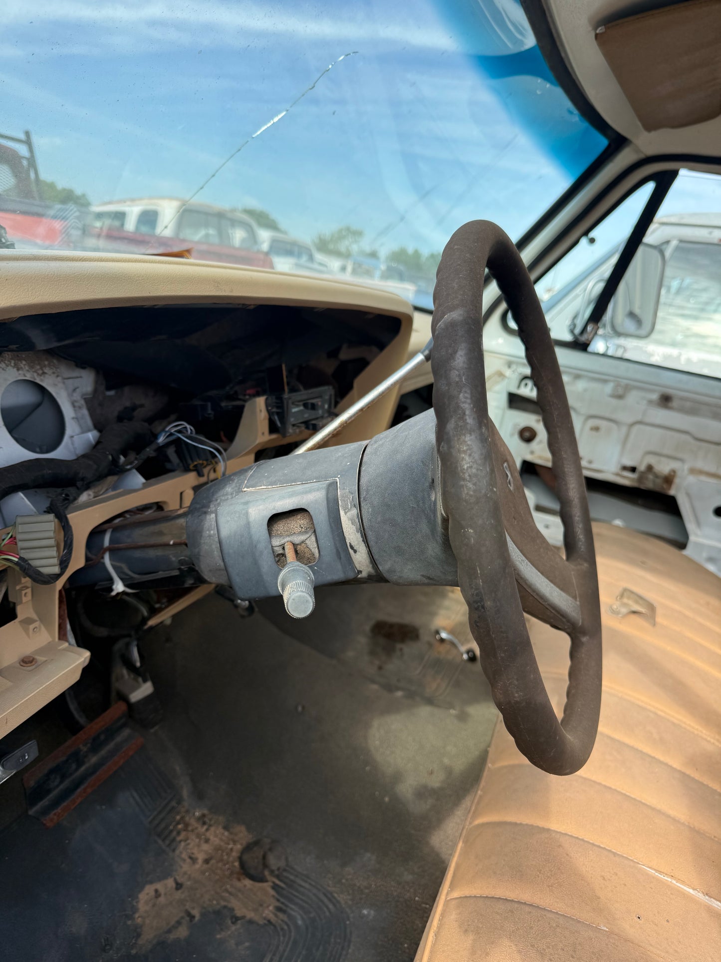 Steering Column 1984 GAS Auto (No Tilt) First Gen Cummins Dodge Ram
