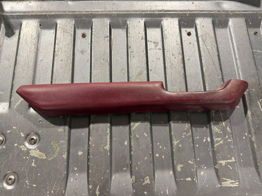 Red Drivers Arm Rest 89-93 Dodge Ram 1st Gen Cummins (See Pictures)