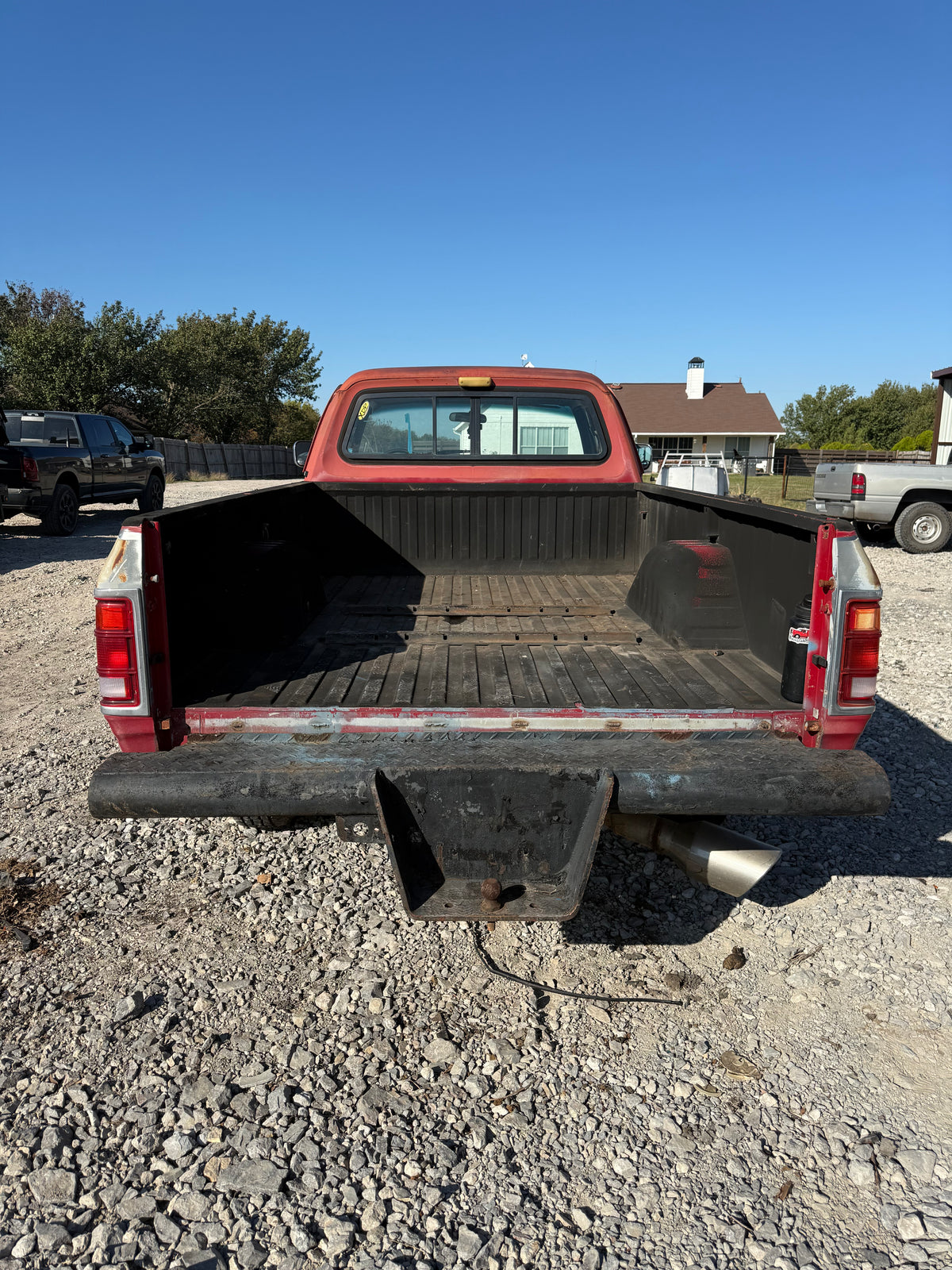 Red And Grey Long Bed (Local Pickup)