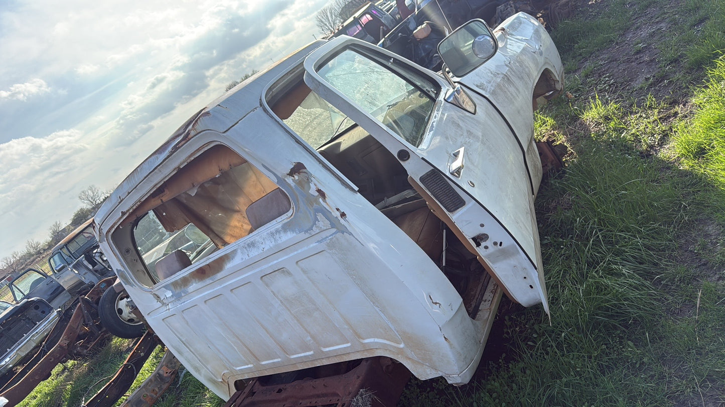 Single Cab White Truck Cab 1992 First Gen Cummins Dodge Ram Local Pickup