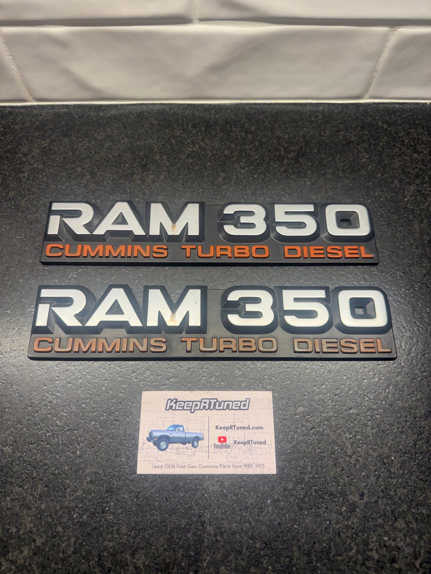 Emblems 350 D350 2WD Pair
