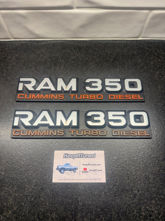 Emblems 350 D350 2WD Pair